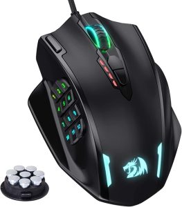 Redragon M908 Impact RGB MMO Gaming Mouse